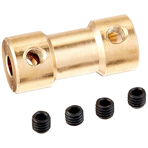 WAAZVXS Coupler 1pc Brass for Motor Coupling Shaft Coupler Connector