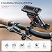 Miracase Bike Phone Holder, [Selfie-Friendly] Bike Phone Mount, [One-Touch Locking] Bike Phone Holder Handlebar,Compatible with iPhone Samsung Google and All 4.7''-6.8'' Phones