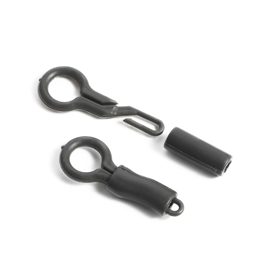 Vctitil 20 Pezzi Clip Piombi E Tubetti In Silicone Per Pesca Alla Carpa - Accessori Per Terminali E Rig