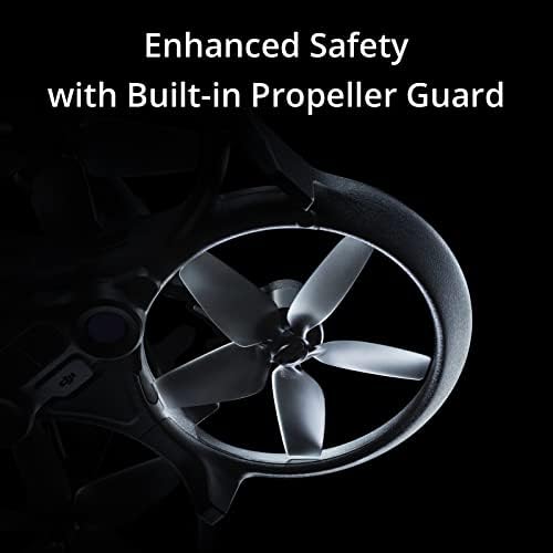 DJI Avata Pro-View Combo (DJI Goggles 2) - First-Person View Drone UAV Quadcopter with 4K Stabilized Video, Super-Wide 155° FOV, Built-in Propeller Guard, HD Low-Latency Transmission, Black