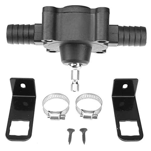 TEHAUX Pompe De Forage Électrique Auto-amorçante Certifiée Ce, Transfert Eau Fluide Légère Compacte Pour Perceuse Électrique, Usage Domestique Et Industriel, 1 Unité, Usage Continu