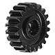 Fafeicy 20-Zahn Servo Zahnrad, 25-Zahn-Spline MOD 0.8, Stahlgussteile, zum Antreiben des 100-Zahn-Naben-Zahnrads mit einem Abstand von 48 mm, 4307-1025-0020