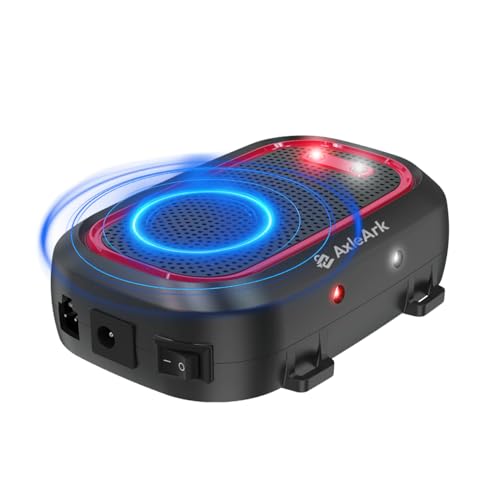 Image of Smart Rodent Repeller for Car - Ultrasonic Rat Repellent with Flashing LED, Battery Saver, Multi-Power Modes - Protects Engine, Wires, Garage from Rats, Mice, Squirrels - Car & Home Use