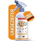 KRAFTKÖNIG Insektenspray 500 ml – Direkt anwendbar mit Soforteffekt – Ungezieferspray gegen fliegende und kriechende Insekten für Innen- & Außen – Auch als Fliegenspray einsetzbar
