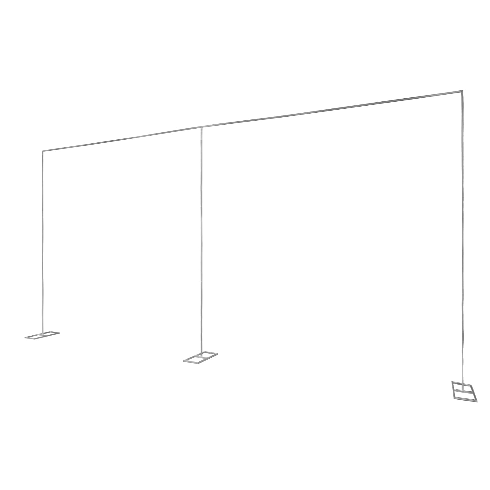 3x6m Hochzeitsbogen Wedding Decoration Hintergrund Ständer Satz, Heavy Duty Hochzeit Backdrop Stand mit Gewichteten Edelstahl Basen für Hochzeitsfeiern Fotografie Hintergrund