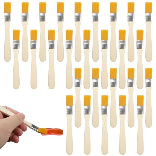 KiKiHong 35 Pieza Set Brochas Pintor,Brochas Pintura Madera Brochas para Pintar para Pintar para Pintura, Tintes, Barnices, Colas y Bricolaje en Casa