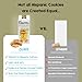 Churro Cookies by Too Good Gourmet, 3-Pack, Crispy, Cinnamon-Sugar Coated Snacks, Traditional Mexican Treats for Dessert, Parties, Gifts