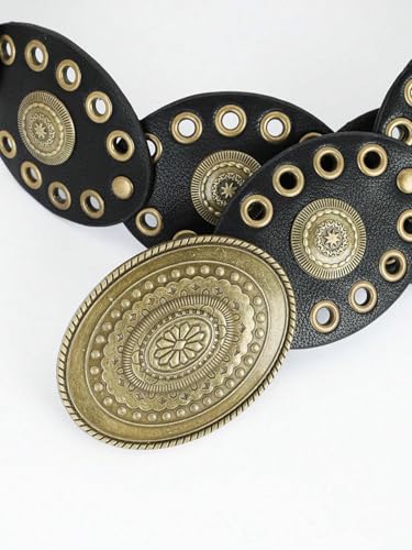 Ceintures occidentales pour femmes boho concho belt chunky - 3