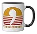Team Oxford Comma Grammar Police English Nerd Ceramic Mug, Black/White