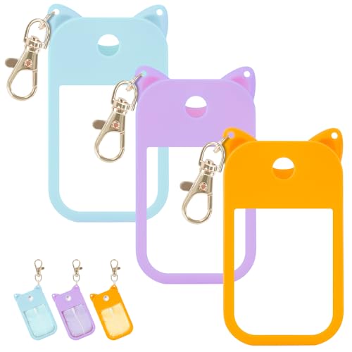sicitu 3 Pcs Silicone Case Compatible with Touchland Hand Sanitizer