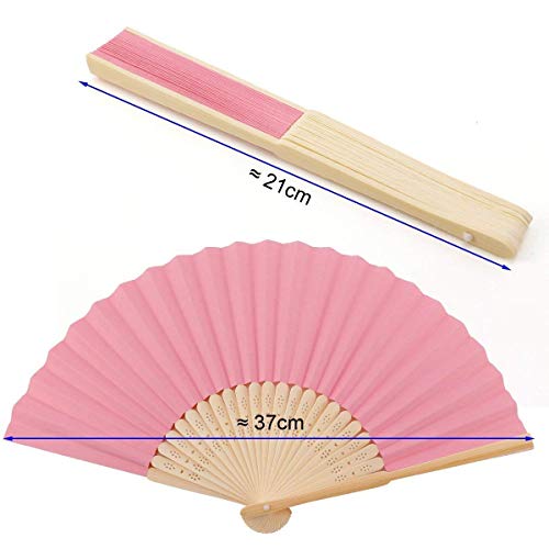 Éventails de poche en papier à 10 compartiments pour invités de fête - 2