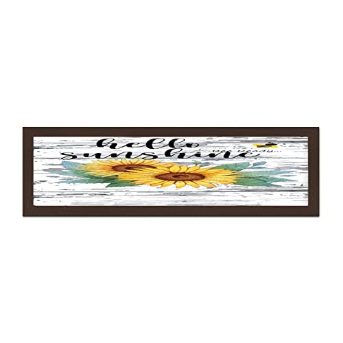 Décoration murale tournesol Hello Sunshine pour un intérieur plein d'optimisme
