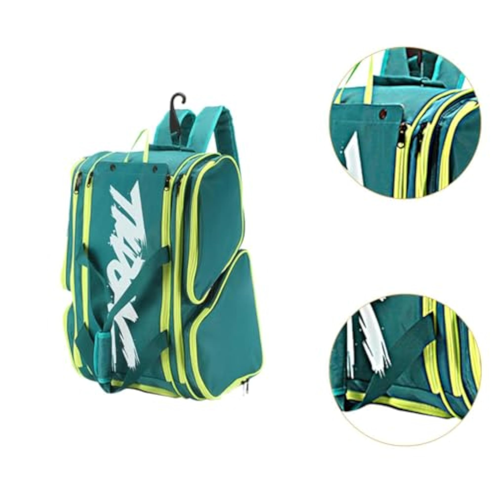 Green Pickleball Paddle Bag for Outdoor Activities