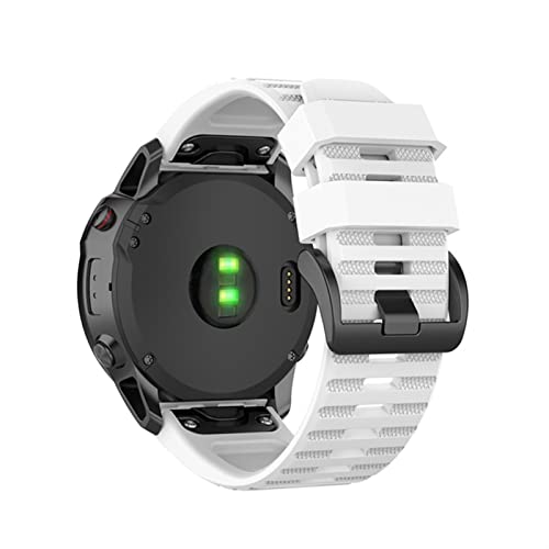 Correa de silicona de 22mm compatible con Garmin Fenix 6 Pro Easyfit 1