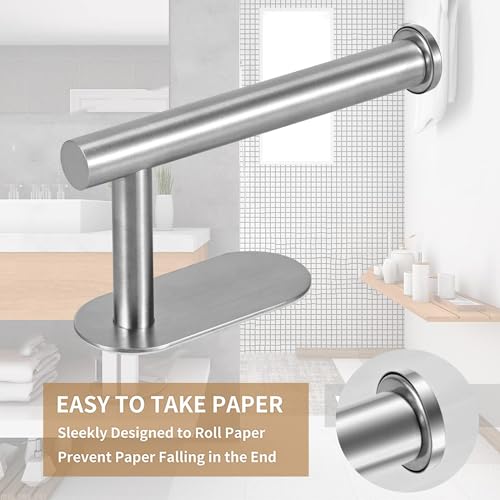 image for JOPOFI Toilet Paper Holder - Self Adhesive Toilet Paper Holder Wall Mo