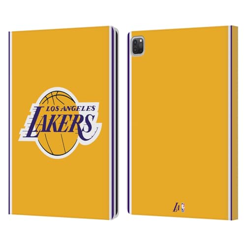 Protection iPad Pro 12.9 cuir premium design or Los Angeles Lakers