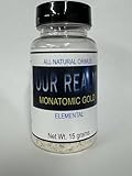 Four Realms Monatomic Gold Monoatomic Elixir 15 Grams - Ormus - Orme, Colloidal - Zero Salt or Fillers