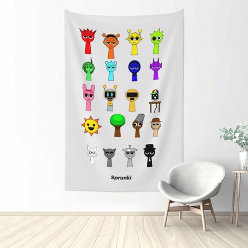 �X�v�����L�[ Sprunki (12) �^�y�X�g���[ ������� �Ǌ|�� �Ǐ��� �C���e���A �� ���r���O���[�� �x�b�h���[�� �͗l�ւ� ���� �� ���v���[���g �z�� ���_�� ���@�\ �z�|�X�^�[ �l�C �v���[���g 102x151cm