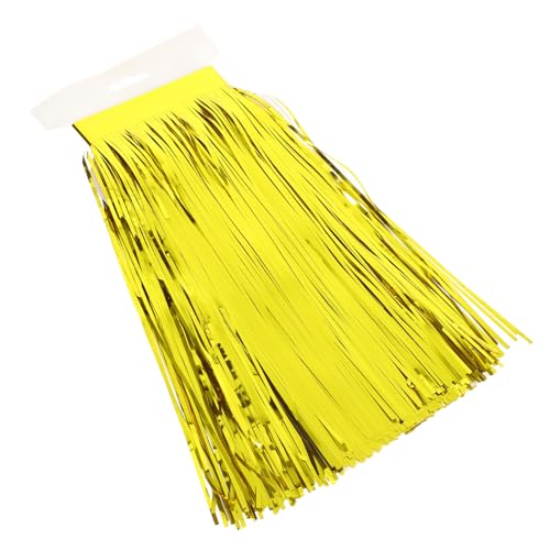 Veemoon Hawaiian Tischrock mit Goldfransen