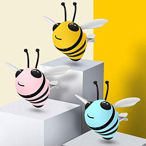 Aisoway Car Perfume Diffuser Cartoon Bee Air Freshener Aromatherapy Vent Clips for Auto Interior Decor