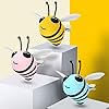 Aisoway Car Perfume Diffuser Cartoon Bee Air Freshener Aromatherapy Vent Clips for Auto Interior Decor #2