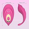 ChicLSQ Butterfly Vibrator mit Fernsteuerung für Sie Klitoris Vagina Tragbarer Mini Slip Vibratoren mit 10 Vibrationsmodi Leise Stark Stimulator Auflegevibrator Höschen Sexspielzeug für Frauen Paare – Bild 4