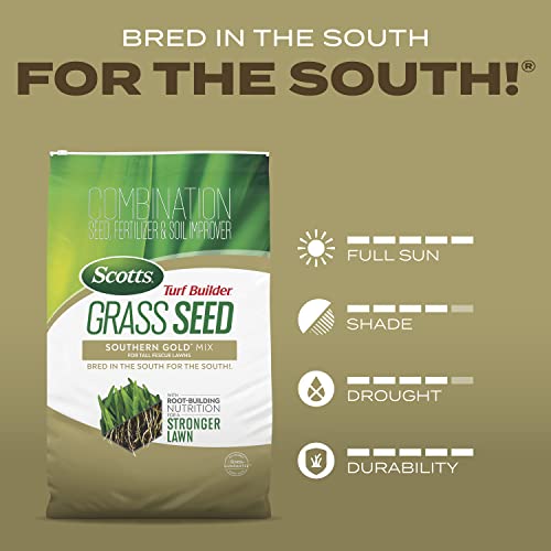 Scotts Turf Builder Grass Seed Southern Gold Mix, 2.4 lbs. - image 8