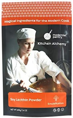 Pure Soy Lecithin Powder Vegan OU Kosher Certified - 400g/14oz