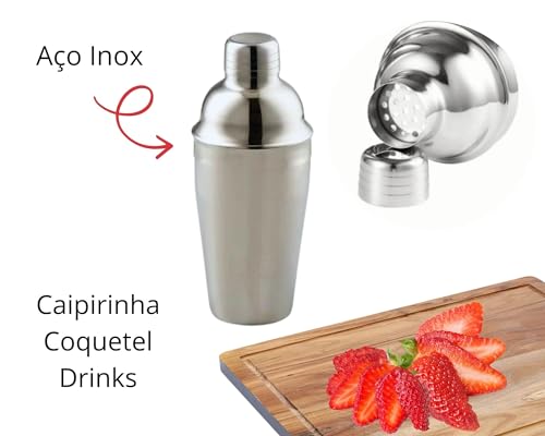 Coqueteleira Profissional Inox 500 Ml