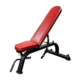 GIQKDZNUO Banco de Pesas, Banco para Mancuernas, Banco de Press de banca Multifuncional, Banco de Gimnasio, Silla de Fitness para el hogar