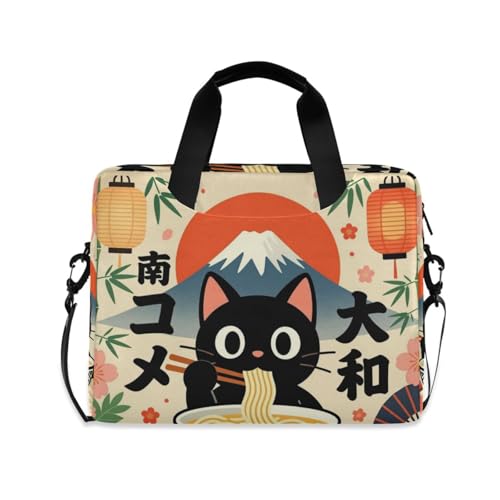 Bolso para Laptop Crossbody 15.6 pulg con Asa y Correa miniatura 1