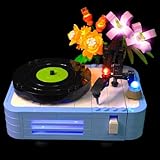Light Kit Compatible with Lego Record Player with Flowers 31172, LED Lighting Kit for Lego Creator 3 in 1 Building Set - NOT Included The Model Set