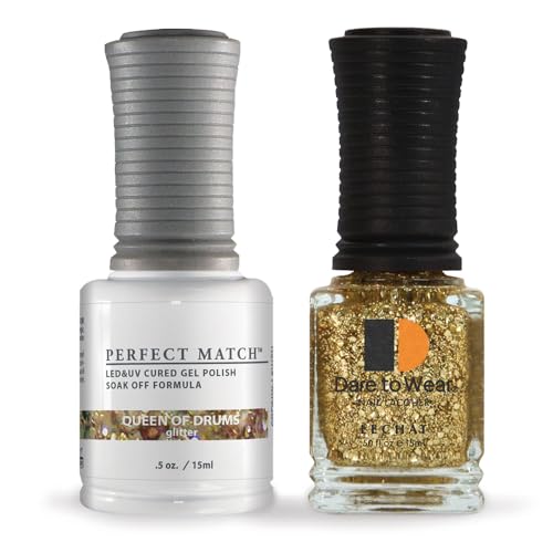 LeChat Perfect Match Gel Polish, Queen of Drums, 0.5 Fl Oz (PMS89)
