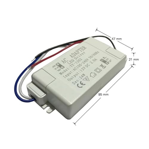 Transformateur LED 12V 2A 24W convertisseur de puissance 240V