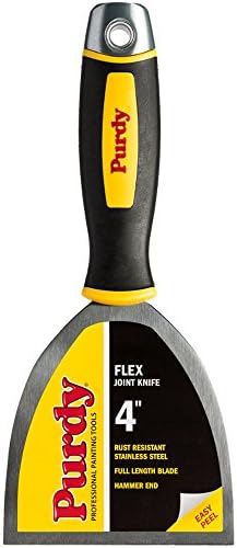 Purdy Stainless Steel Flexible Putty Scraper Joint Knife (4in (101.6mm))