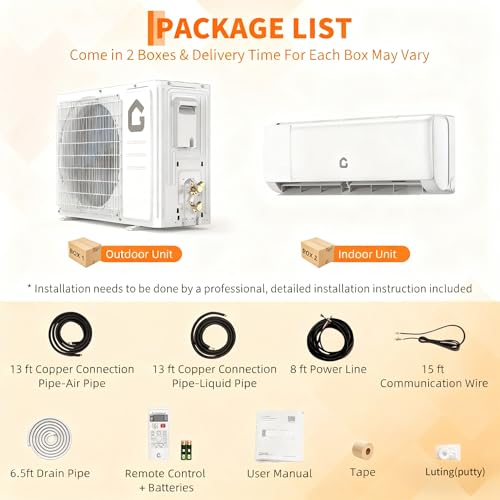 Mini Split Installation Components