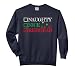 Naughty Nice Redhead Christmas Shirt Funny Ginger Gift Comfort Colors Adult Sweatshirt
