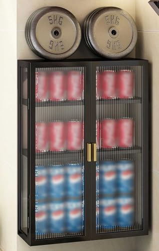 Wall Mounted Bathroom Storage Cabinet - 3-Tier Space-Saving Organizer for Kitchen & Bathroom, Stylish Wall Rack for Living Room, Efficient Home Storage Solution