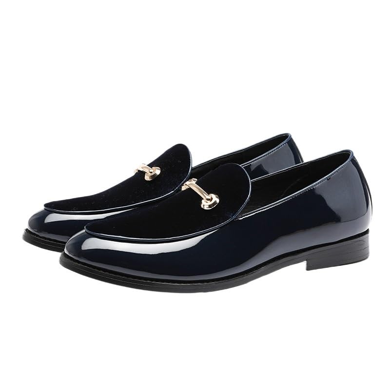 Formal Loafers Apron Toe Cushioned Insole Pu Leather Tassel Men Office Slip-on