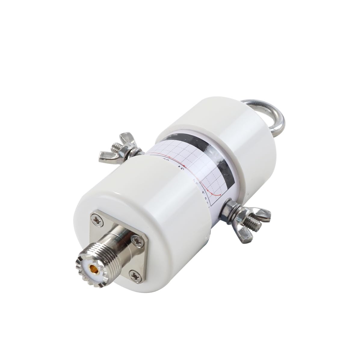 Ubric Balun Radio à Ondes Courtes Antenne 1:1 Balun Plage de fréquence 1-50 MHz 500 W Antenne Radio Amateur avec Prise UHF
