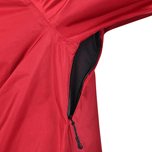 Montem Hydro Rain Jacket (Red, Large)3