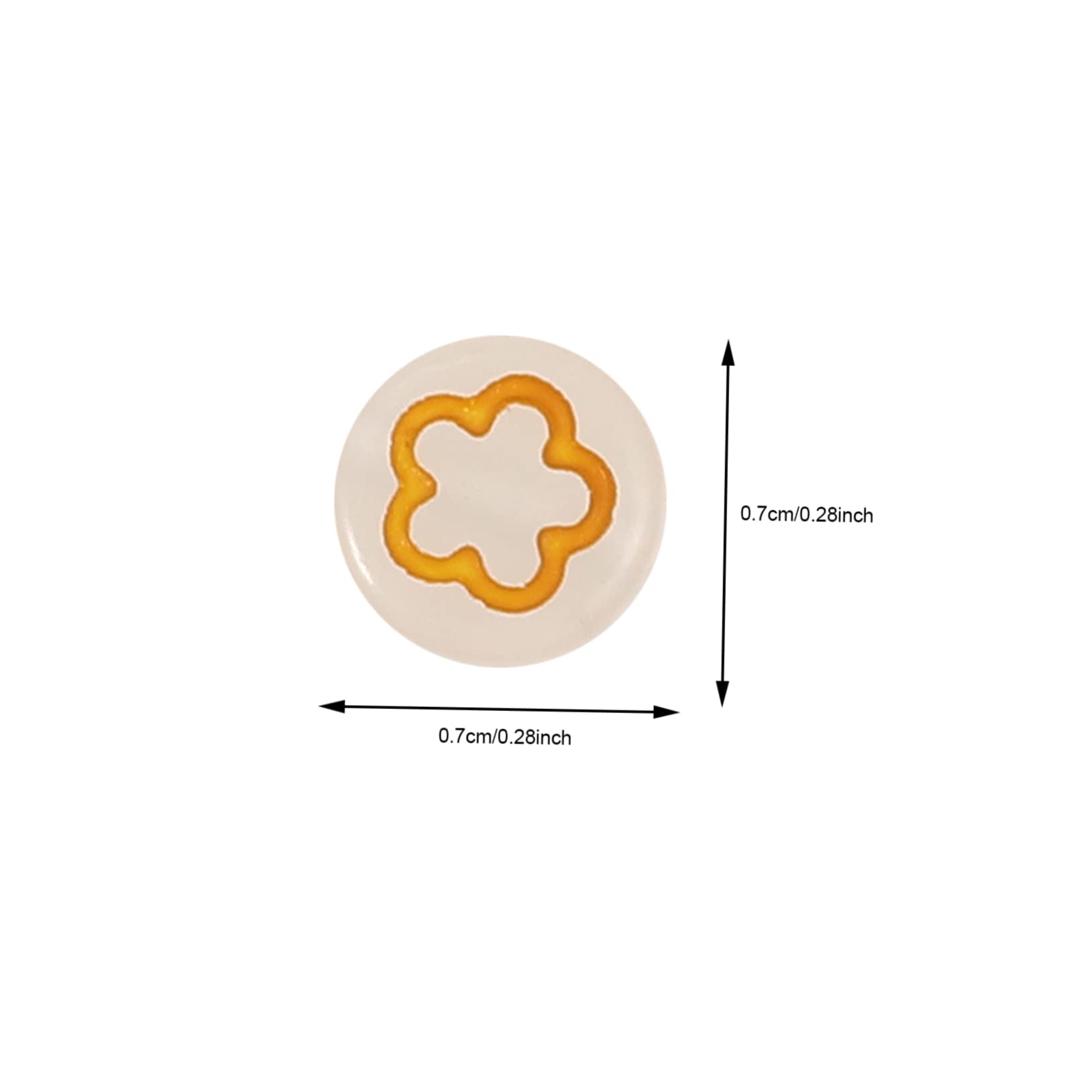 SHINEOFI 4piezas Abalorios Acrílicos Luminiscentes De Perlas Sueltas Para Pulseras y Decoración Para Manualidades y