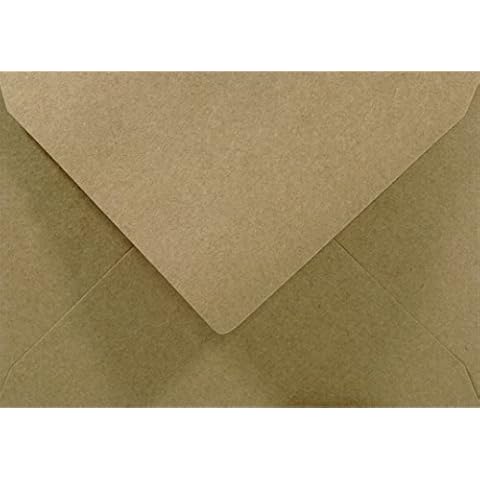 Netuno 100x sobres de papel kraft Cover