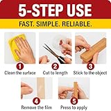 5 Meter Long, Clear Double Sided Mounting Tape, Nano-tech Super Sticky Tape, Heavy Duty, Strong Adhesive, Removable & Residue-Free for Walls, Glass, Metal, Wood, Poster, Hanging & Carpets. (5M × 2 cm) - Image 6