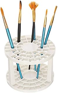 atnight Paint Brush Holder 49 Holes,Art Brush Organizer,Detachable Portable Plastic Pencil Makeup Brush Organizer for Studio Office Home Outdoor Travel