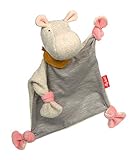 schmusetuch nilpferd steiff TOLLE GREIFMÖGLICHKEITEN zum Nuckeln und Streicheln: Abstehende Öhrchen, geknotete Ärmchen und Beinchen; Geräuschloser Begleiter: Quietscht nicht, weckt das Kind nicht auf