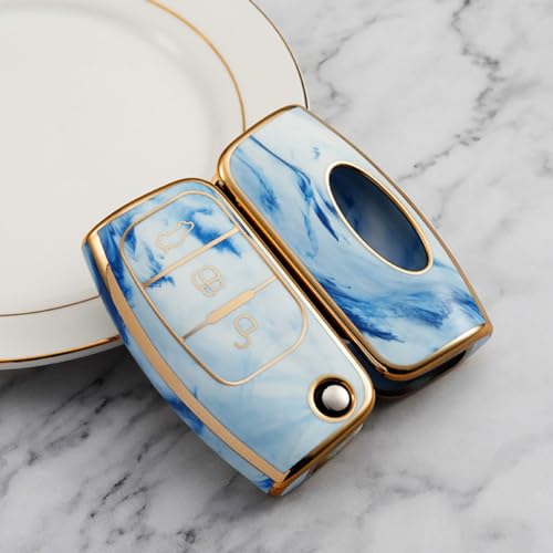 Protección de llave Ford para el día a día con diseño de jade 7
