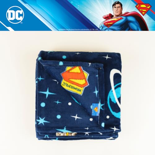 Image of Franco Collectibles Superman DC Comics Krypto Dog Bedding Super Soft Cozy Plush Throw, 60 in x 70 in, (Officially Licensed Product)