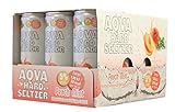 glutenfrei AQVA Hard Seltzer Typ Peach Mint arWhCo (12 x 250 ml)