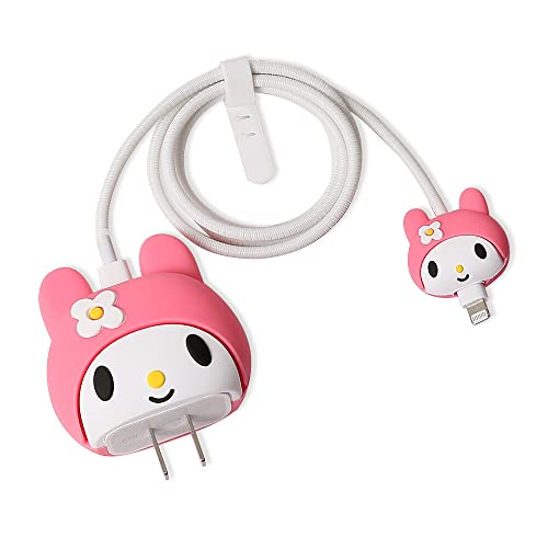 3D Cute Cartoon Series Fast Charger Protector for iPhone 18W 20W iPhone 14 13 12 11 Pro Max Fast Charging Cable Charger Head Protective Cover Cable Accessory Data Cable Protective Sleeve, No.23(4in1)
